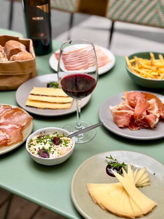 Charcuterie et fromages