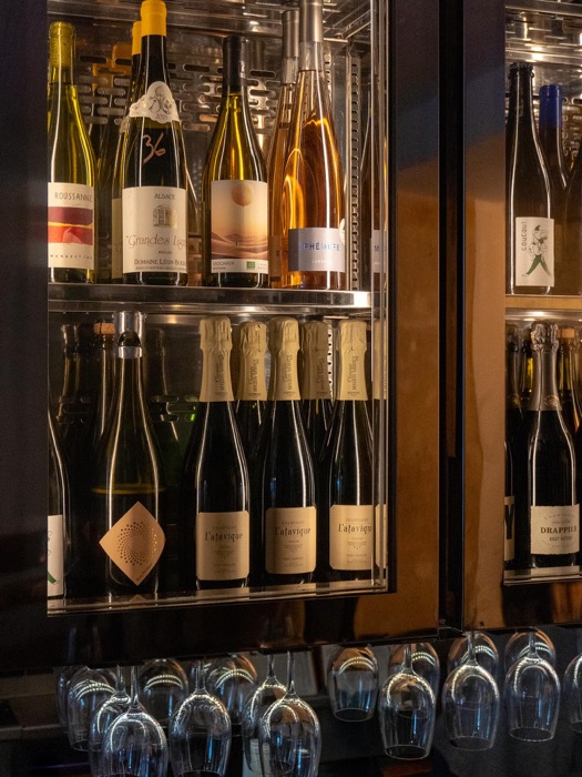 La cave à vins